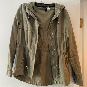 Olive green jacket